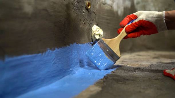 Commercial Waterproofing project at a Jacksonville, OR business property by SJ Waterproofing Pros